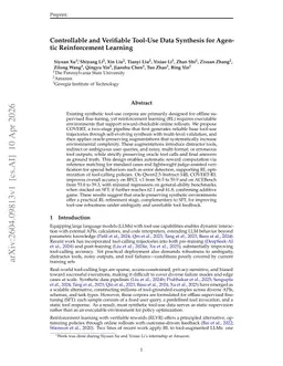 Controllable and Verifiable Tool-Use Data Synthesis for Agentic Reinforcement Learning