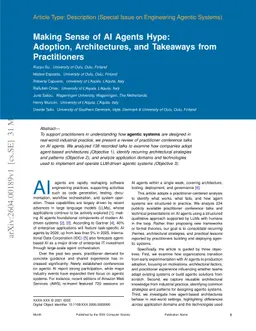 Making Sense of AI Agents Hype: Adoption, Architectures, and Takeaways from Practitioners