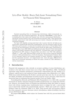 Lévy-Flow Models: Heavy-Tail-Aware Normalizing Flows for Financial Risk Management