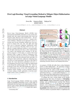First Logit Boosting: Visual Grounding Method to Mitigate Object Hallucination in Large Vision-Language Models