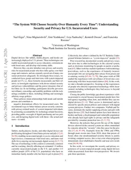 "The System Will Choose Security Over Humanity Every Time": Understanding Security and Privacy for U.S. Incarcerated Users