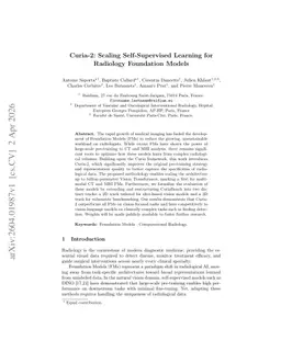 Curia-2: Scaling Self-Supervised Learning for Radiology Foundation Models