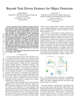 Beyond Task-Driven Features for Object Detection