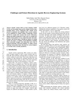 Challenges and Future Directions in Agentic Reverse Engineering Systems