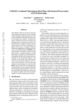 CURaTE: Continual Unlearning in Real Time with Ensured Preservation of LLM Knowledge