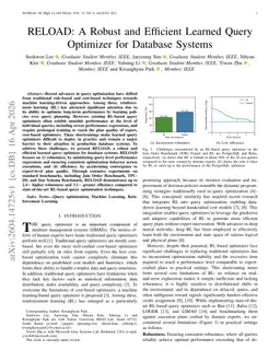RELOAD: A Robust and Efficient Learned Query Optimizer for Database Systems