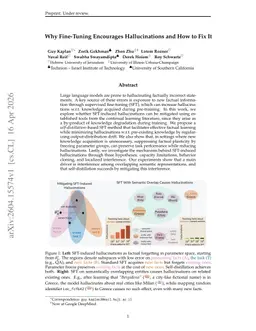 Why Fine-Tuning Encourages Hallucinations and How to Fix It