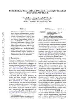BioHiCL: Hierarchical Multi-Label Contrastive Learning for Biomedical Retrieval with MeSH Labels