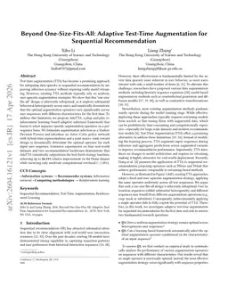 Beyond One-Size-Fits-All: Adaptive Test-Time Augmentation for Sequential Recommendation
