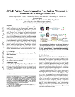 AIFIND: Artifact-Aware Interpreting Fine-Grained Alignment for Incremental Face Forgery Detection