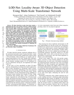 LOD-Net: Locality-Aware 3D Object Detection Using Multi-Scale Transformer Network