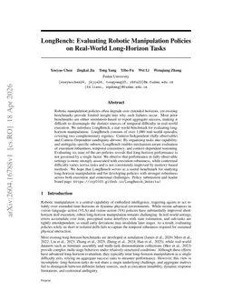 LongBench: Evaluating Robotic Manipulation Policies on Real-World Long-Horizon Tasks