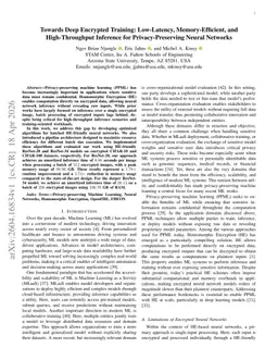 Towards Deep Encrypted Training: Low-Latency, Memory-Efficient, and High-Throughput Inference for Privacy-Preserving Neural Networks