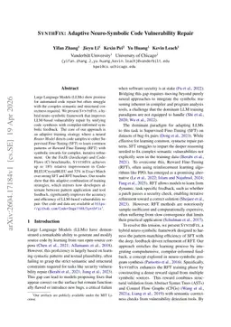 SynthFix: Adaptive Neuro-Symbolic Code Vulnerability Repair