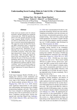 Understanding Secret Leakage Risks in Code LLMs: A Tokenization Perspective