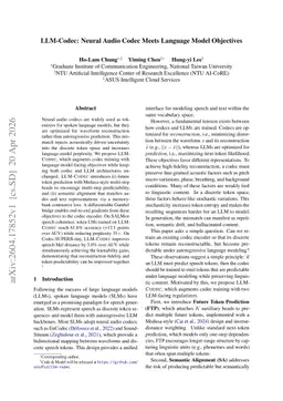 LLM-Codec: Neural Audio Codec Meets Language Model Objectives