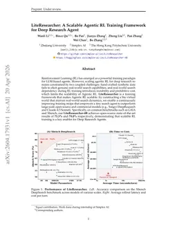 LiteResearcher: A Scalable Agentic RL Training Framework for Deep Research Agent