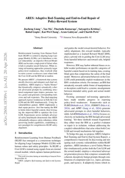 ARES: Adaptive Red-Teaming and End-to-End Repair of Policy-Reward System