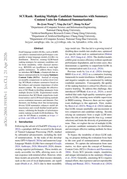 SCURank: Ranking Multiple Candidate Summaries with Summary Content Units for Enhanced Summarization