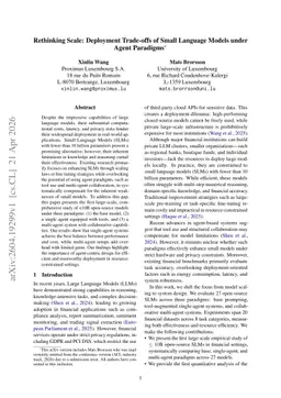 Rethinking Scale: Deployment Trade-offs of Small Language Models under Agent Paradigms