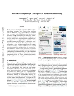 Visual Reasoning through Tool-supervised Reinforcement Learning