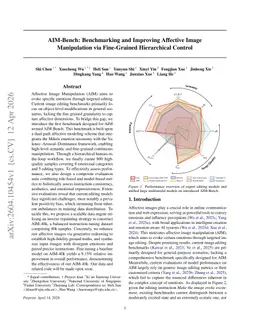 AIM-Bench: Benchmarking and Improving Affective Image Manipulation via Fine-Grained Hierarchical Control