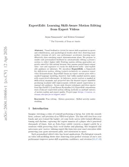 ExpertEdit: Learning Skill-Aware Motion Editing from Expert Videos