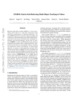 STORM: End-to-End Referring Multi-Object Tracking in Videos