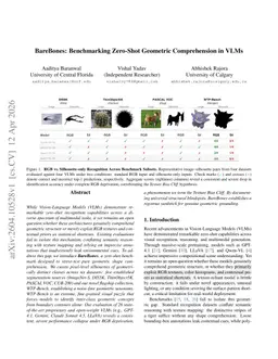 BareBones: Benchmarking Zero-Shot Geometric Comprehension in VLMs