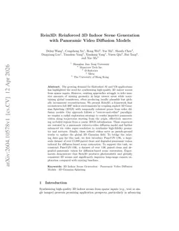 Rein3D: Reinforced 3D Indoor Scene Generation with Panoramic Video Diffusion Models