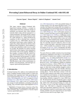 Preventing Latent Rehearsal Decay in Online Continual SSL with SOLAR