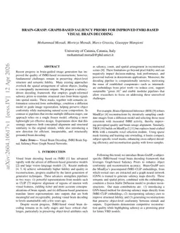 Brain-Grasp: Graph-based Saliency Priors for Improved fMRI-based Visual Brain Decoding