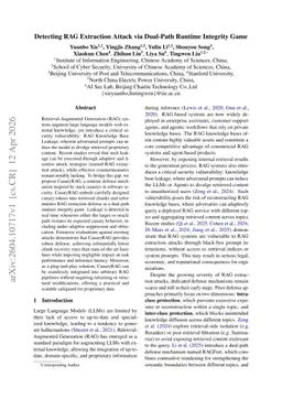 Detecting RAG Extraction Attack via Dual-Path Runtime Integrity Game
