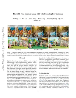 FineEdit: Fine-Grained Image Edit with Bounding Box Guidance