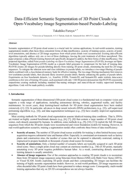 Data-Efficient Semantic Segmentation of 3D Point Clouds via Open-Vocabulary Image Segmentation-based Pseudo-Labeling