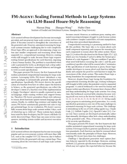 FM-Agent: Scaling Formal Methods to Large Systems via LLM-Based Hoare-Style Reasoning