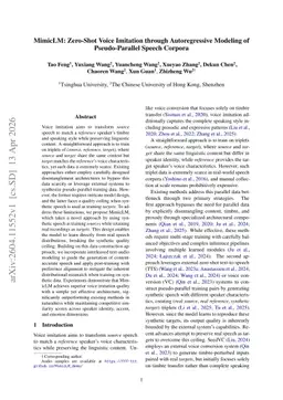 MimicLM: Zero-Shot Voice Imitation through Autoregressive Modeling of Pseudo-Parallel Speech Corpora