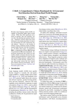 C-ReD: A Comprehensive Chinese Benchmark for AI-Generated Text Detection Derived from Real-World Prompts