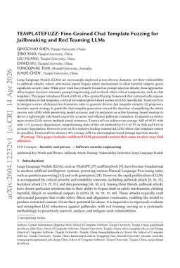 TEMPLATEFUZZ: Fine-Grained Chat Template Fuzzing for Jailbreaking and Red Teaming LLMs