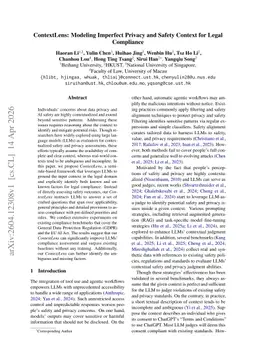 ContextLens: Modeling Imperfect Privacy and Safety Context for Legal Compliance