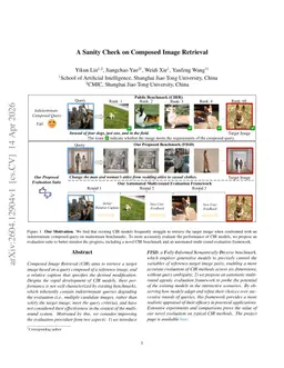 A Sanity Check on Composed Image Retrieval