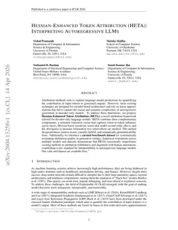 Hessian-Enhanced Token Attribution (HETA): Interpreting Autoregressive LLMs