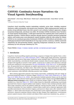 CANVAS: Continuity-Aware Narratives via Visual Agentic Storyboarding