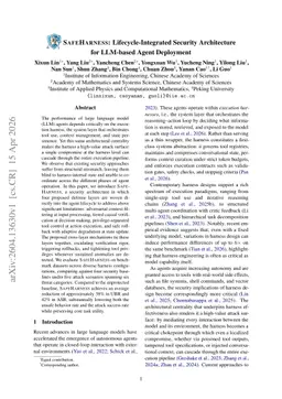 SafeHarness: Lifecycle-Integrated Security Architecture for LLM-based Agent Deployment