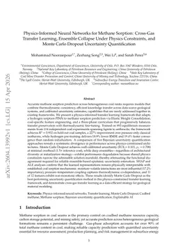 Physics-Informed Neural Networks for Methane Sorption: Cross-Gas Transfer Learning, Ensemble Collapse Under Physics Constraints, and Monte Carlo Dropout Uncertainty Quantification