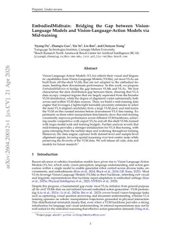 EmbodiedMidtrain: Bridging the Gap between Vision-Language Models and Vision-Language-Action Models via Mid-training