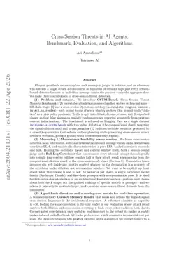 Cross-Session Threats in AI Agents: Benchmark, Evaluation, and Algorithms