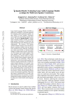 SpeakerSleuth: Evaluating Large Audio-Language Models as Judges for Multi-turn Speaker Consistency