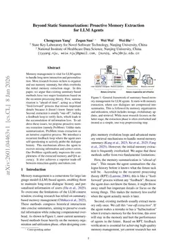 Beyond Static Summarization: Proactive Memory Extraction for LLM Agents