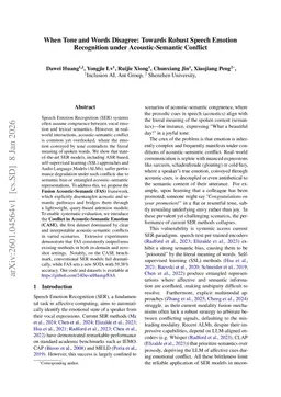 When Tone and Words Disagree: Towards Robust Speech Emotion Recognition under Acoustic-Semantic Conflict